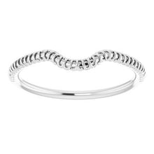 Charger l'image dans la galerie, Sterling Silver Band for 7 mm Round
