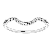Charger l'image dans la galerie, Sterling Silver Band for 9.4 mm Round
