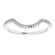 Charger l'image dans la galerie, Sterling Silver Band for 12 mm Round
