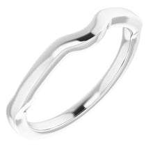 Charger l'image dans la galerie, Sterling Silver Band for 7 mm Round Ring
