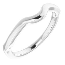 Load image into Gallery viewer, Sterling Silver Band for 9.4 mm Round Ring
