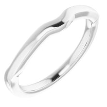 Charger l'image dans la galerie, Sterling Silver Band for 5.8 mm Round Ring
