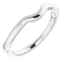 Charger l'image dans la galerie, Sterling Silver Band for 8 mm Round Ring

