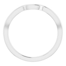 Charger l'image dans la galerie, Sterling Silver Band for 7 mm Asscher Ring
