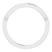 Charger l'image dans la galerie, Sterling Silver Band for 6x4 mm Emerald Ring
