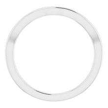 Load image into Gallery viewer, Sterling Silver Band for 4.5 mm Square Ring
