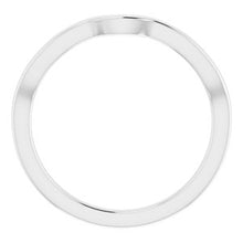 Charger l'image dans la galerie, Sterling Silver Band for 6 mm Round Ring
