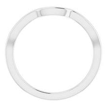 Load image into Gallery viewer, Sterling Silver Band for 7 mm Square Ring

