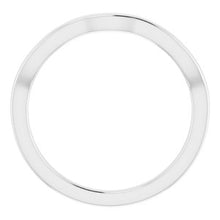 Load image into Gallery viewer, Sterling Silver Band for 5 mm Square Ring
