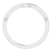 Charger l'image dans la galerie, Sterling Silver Band for 5.5 mm Round Ring

