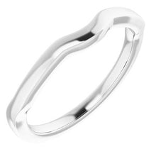 Load image into Gallery viewer, Sterling Silver Band for 8x6 mm Oval Ring
