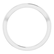 Load image into Gallery viewer, Sterling Silver Band for 4 mm Square Ring
