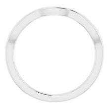 Load image into Gallery viewer, Sterling Silver Band for 5.5 mm Square Ring
