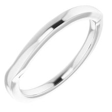 Load image into Gallery viewer, Sterling Silver Band for 4 mm Square Ring
