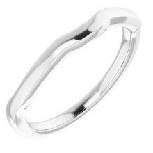 Load image into Gallery viewer, Sterling Silver Band for 5.5 mm Square Ring
