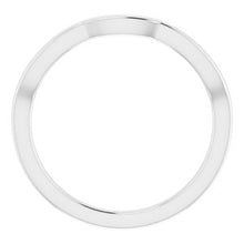 Load image into Gallery viewer, Sterling Silver Band for 6 mm Square Ring
