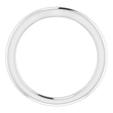 Load image into Gallery viewer, Sterling Silver Band for 5 mm Cushion Ring
