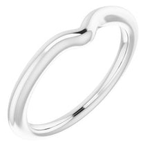 Load image into Gallery viewer, Sterling Silver Band for 7x3.5 mm Marquise Ring
