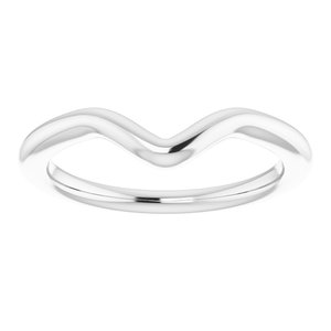 Sterling Silver Band for 10x5 mm Marquise Ring