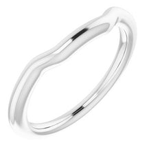 Load image into Gallery viewer, Sterling Silver Band for 6 mm Square Ring
