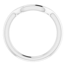Load image into Gallery viewer, Sterling Silver Band for 9x7 mm Emerald Ring
