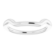 Load image into Gallery viewer, Sterling Silver Band for 8 mm Square Ring
