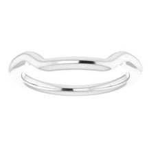 Load image into Gallery viewer, Sterling Silver Band for 7.5 mm Square Ring
