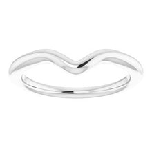 Load image into Gallery viewer, Sterling Silver Band for 8x5 mm Pear Ring
