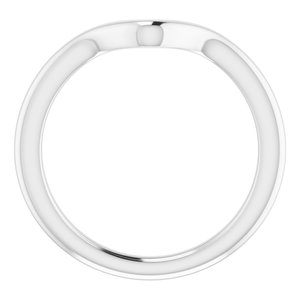 Sterling Silver Band for 10x5 mm Marquise Ring