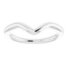 Charger l&#39;image dans la galerie, Sterling Silver Band for 9x6 mm Pear Ring
