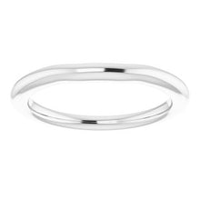 Load image into Gallery viewer, Sterling Silver Band for 4 mm Square Ring
