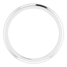 Charger l'image dans la galerie, Sterling Silver Band for 5 mm Square Ring
