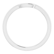 Load image into Gallery viewer, Sterling Silver 6.5 mm Square Band
