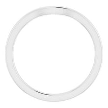 Load image into Gallery viewer, Sterling Silver 4 mm Square Band
