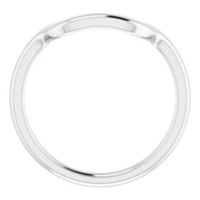Load image into Gallery viewer, Sterling Silver Band for 11x9 mm Emerald Ring
