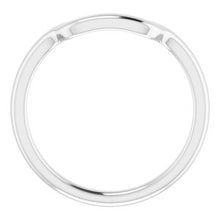 Load image into Gallery viewer, Sterling Silver Band for 7.5x7.5 mm Square Ring
