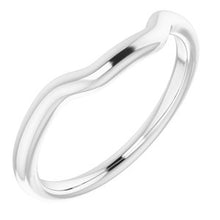 Load image into Gallery viewer, Sterling Silver Band for 5.5x5.5 mm Square Ring
