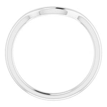 Charger l'image dans la galerie, Sterling Silver Band for 7x5 mm Emerald Ring
