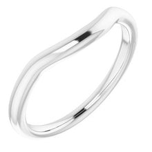 Load image into Gallery viewer, Sterling Silver Band for 5x5 mm Square Ring
