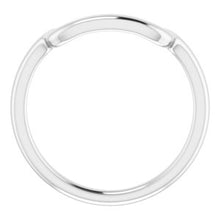 Charger l'image dans la galerie, Sterling Silver Band for 10x10 mm Square Ring
