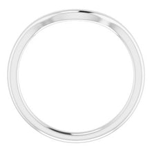 Load image into Gallery viewer, Sterling Silver Band for 7.4 mm Round Ring
