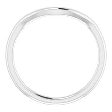 Load image into Gallery viewer, Sterling Silver Band for 8 mm Round Ring
