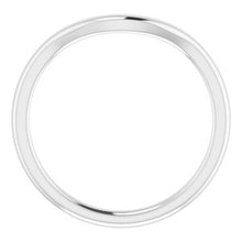 Load image into Gallery viewer, Sterling Silver Band for 7 mm Round Ring
