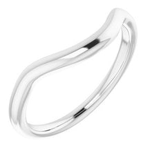 Load image into Gallery viewer, Sterling Silver Band for 9 mm Round Ring
