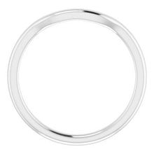 Load image into Gallery viewer, Sterling Silver Band for 5x5 mm Cushion Ring
