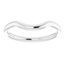 Charger l'image dans la galerie, Sterling Silver Band for 6 mm Cushion Ring
