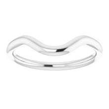 Charger l'image dans la galerie, Sterling Silver Band for 9.4 mm Round Ring
