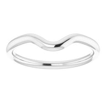 Charger l'image dans la galerie, Sterling Silver Band for 6x4 mm Oval Ring
