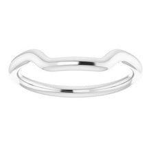 Charger l'image dans la galerie, Sterling Silver Band for 6 mm Square Ring
