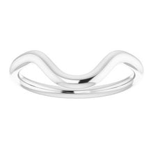 Charger l'image dans la galerie, Sterling Silver Band for 14x10 mm Oval Ring
